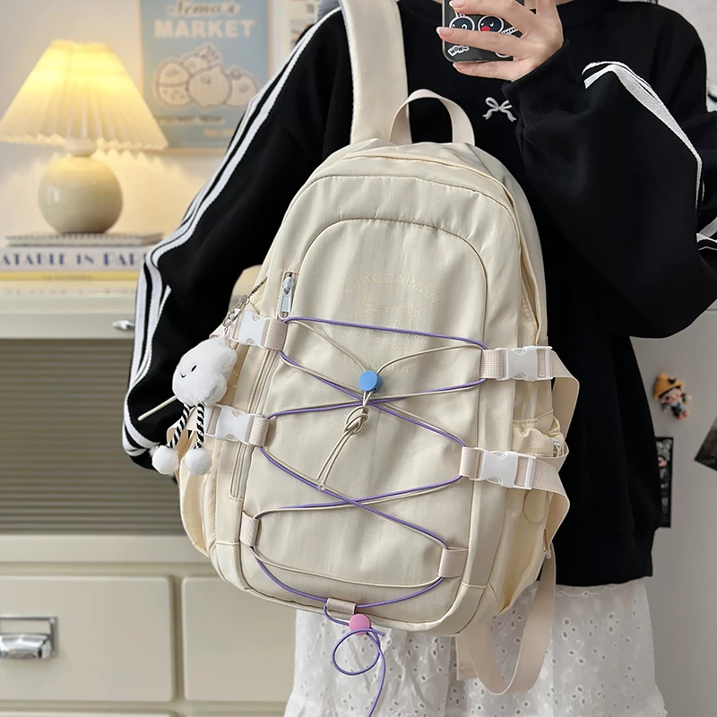 Women's Backpack Korean-style school backpack for students Cute backpack for girls Large Capacity Schoolbag Travel backpack
Women's Backpack Korean-style school backpack for students Cute backpack for girls Large Capacity Schoolbag Travel backpack