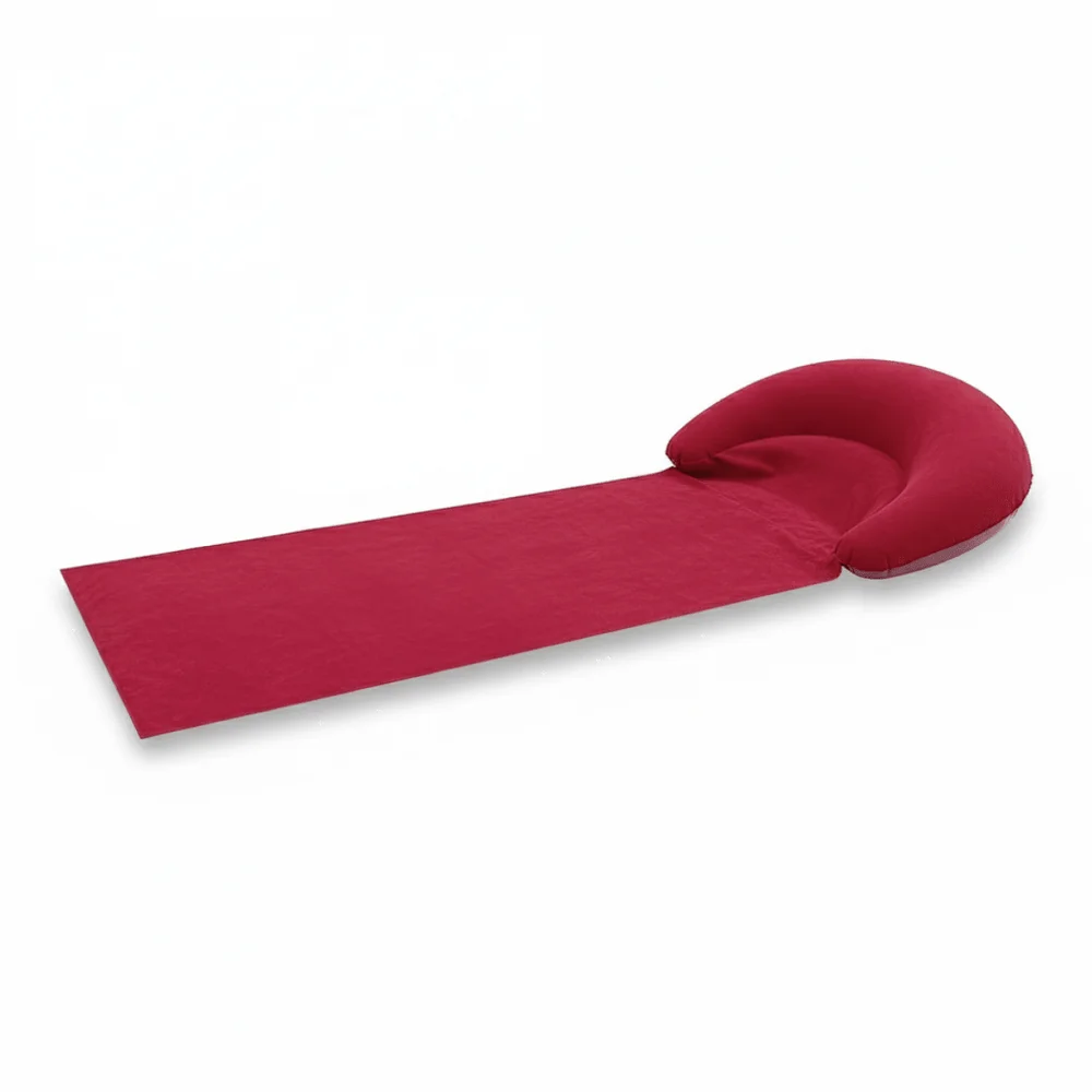 Mat With Inflatable Headrest Portable Reclining Flocked Beach Blanket For Relaxing And Sunbath
Mat With Inflatable Headrest Portable Reclining Flocked Beach Blanket For Relaxing And Sunbath