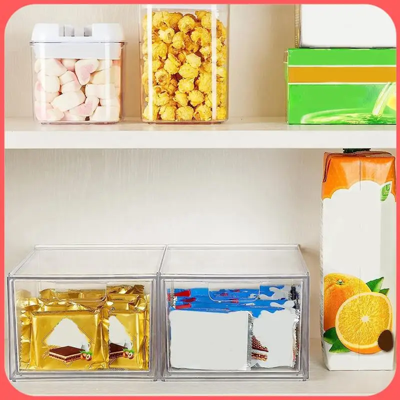 AA89-2 Pack Stackable Makeup Organizer Clear Plastic Storage Box Acrylic Bathroom Organizer
AA89-2 Pack Stackable Makeup Organizer Clear Plastic Storage Box Acrylic Bathroom Organizer