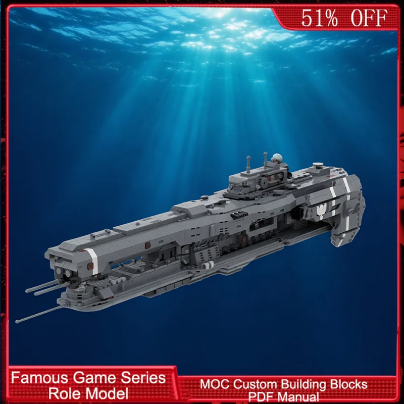 2860 деталей: Конструктор MOC «Звездный боевой фрегат» — Модульная сборка, креативный дизайн, развивающая игрушка для мальчиков, подарок на день рождения
2860 деталей: Конструктор MOC «Звездный боевой фрегат» — Модульная сборка, креативный дизайн, развивающая игрушка для мальчиков, подарок на день рождения