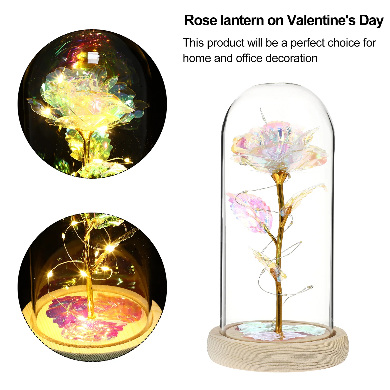 Artificial Roses in Glass Dome String Light Gifts for In Glass Dome Valentine Day Home Decor Enchanted Rose
Artificial Roses in Glass Dome String Light Gifts for In Glass Dome Valentine Day Home Decor Enchanted Rose