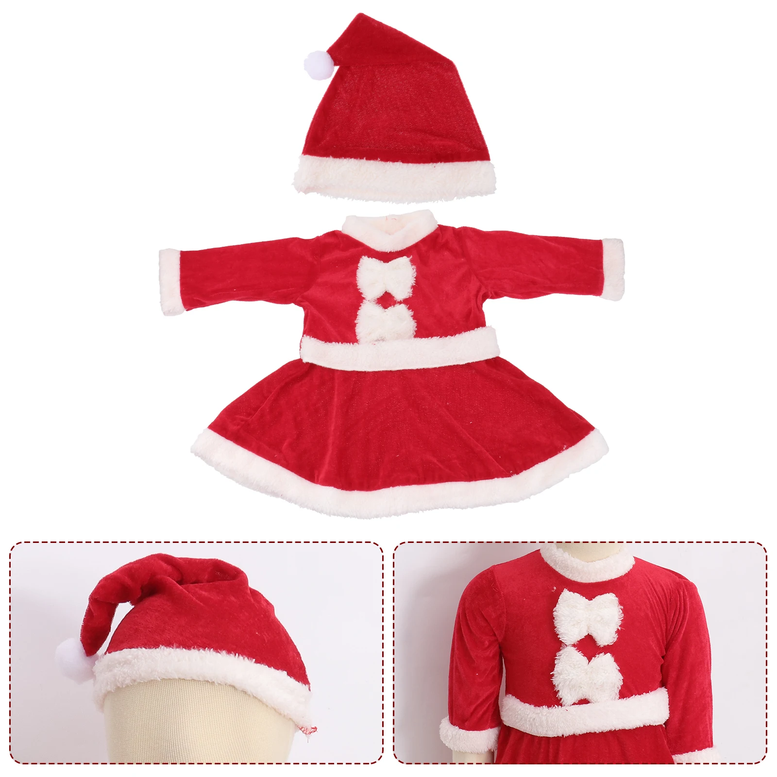 Santa Claus Clothes Costume for Girls Christmas Outfits Costumes Clothing Suit Toddler
Santa Claus Clothes Costume for Girls Christmas Outfits Costumes Clothing Suit Toddler