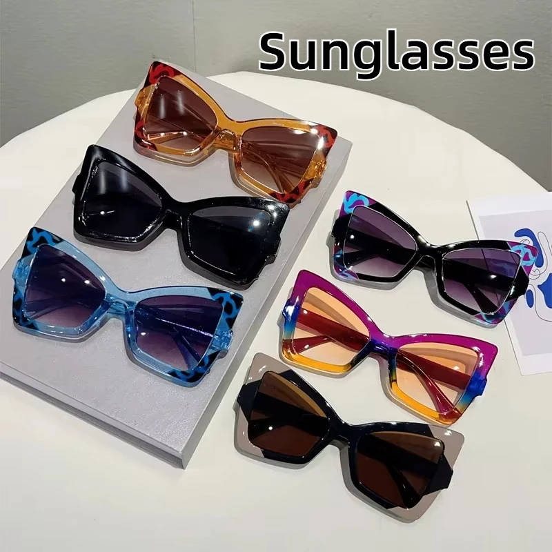 New Women Stylish Oversize Gradient Decor Sunglasses Butterfly Shaped Sunglasses Trendy Brand Design Vacation Casual Shades
New Women Stylish Oversize Gradient Decor Sunglasses Butterfly Shaped Sunglasses Trendy Brand Design Vacation Casual Shades