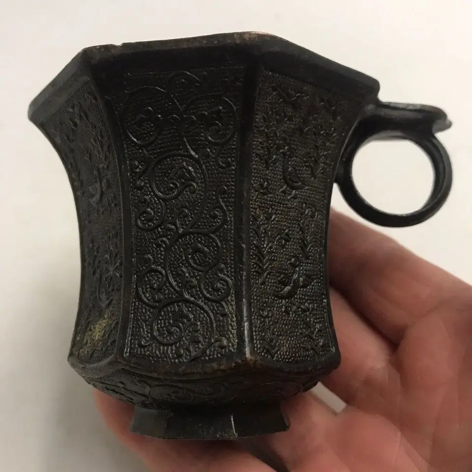 Copper ware collection: copper colored cup has a dignified atmospheric shape, exquisite craftsmanship, and thick coating
Copper ware collection: copper colored cup has a dignified atmospheric shape, exquisite craftsmanship, and thick coating