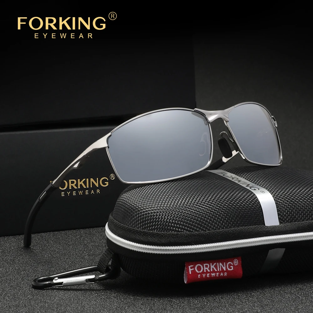 FORKING Design Rectangle Men's Sunglasses Polarized Women High Quality Outdoor Sports Eyewear Anti-Glare UV400
FORKING Design Rectangle Men's Sunglasses Polarized Women High Quality Outdoor Sports Eyewear Anti-Glare UV400