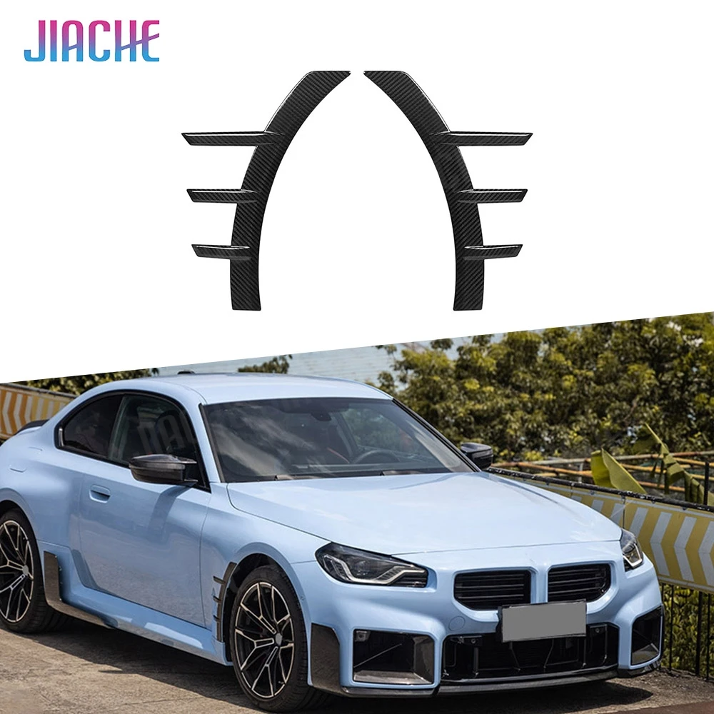 JIACHE Dry Carbon Front Bumper Wheel Eyebrow Anards Splitters Decorative For BMW 2 Series M2 G87 2 Door 2023+ Car Fins Trims
JIACHE Dry Carbon Front Bumper Wheel Eyebrow Anards Splitters Decorative For BMW 2 Series M2 G87 2 Door 2023+ Car Fins Trims