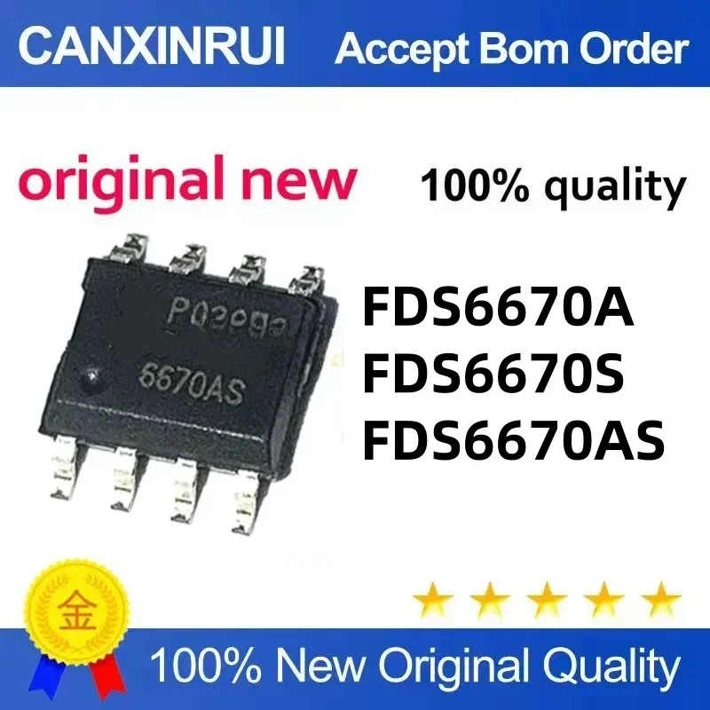 (5 pieces) New stock FDS6670AS FDS6670A FDS6670S FDS6670AS-NL
(5 pieces) New stock FDS6670AS FDS6670A FDS6670S FDS6670AS-NL