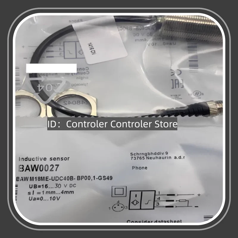 New high BAW M18ME-UDC40B-BP00,1-GS49 proximity switch
New high BAW M18ME-UDC40B-BP00,1-GS49 proximity switch