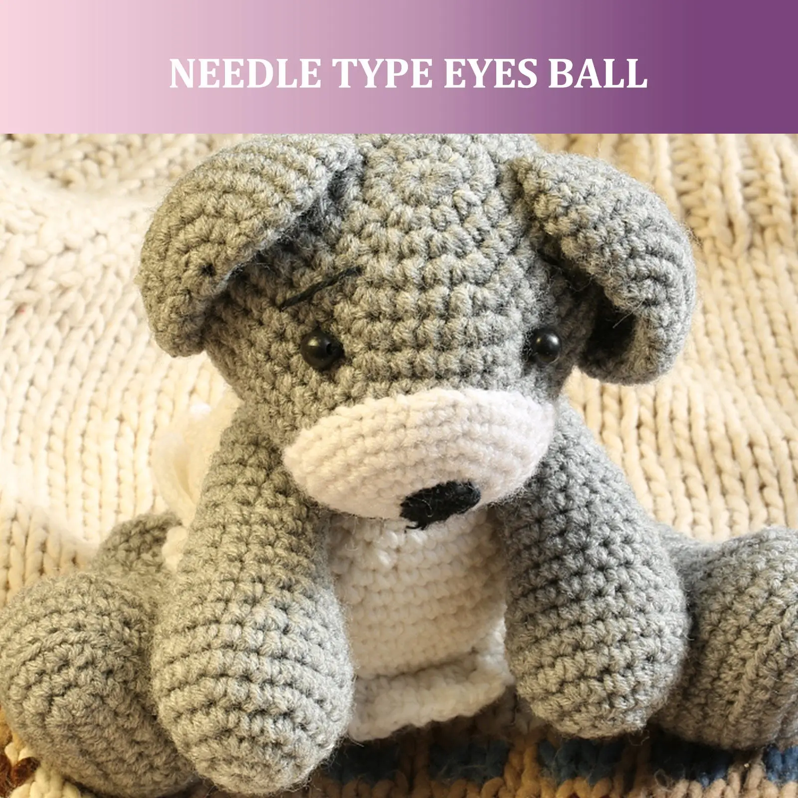 300Pcs Black Bean Eyes Needle Type Simulation Eyeballs DIY Handmade Craft Supplies Cartoon Character Accessories Realistic
300Pcs Black Bean Eyes Needle Type Simulation Eyeballs DIY Handmade Craft Supplies Cartoon Character Accessories Realistic