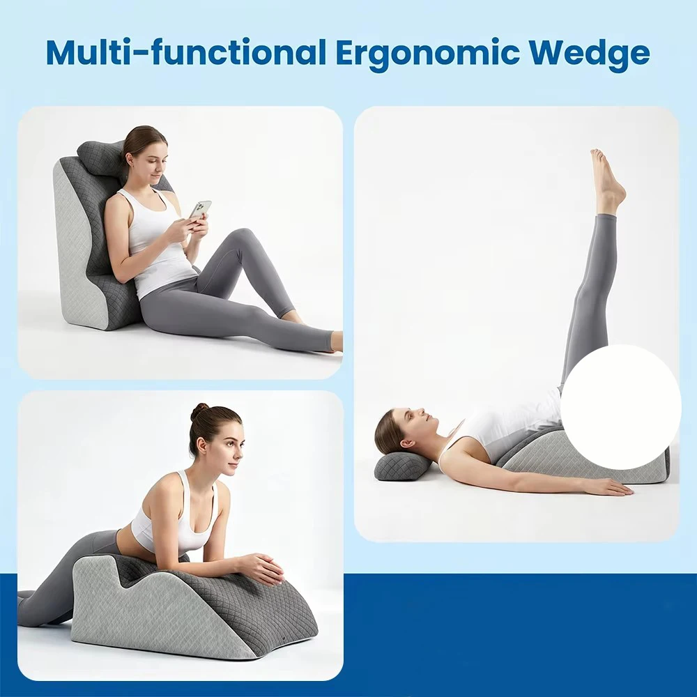 Ergonomic High-Density Memory Foam Pillow for Adults Cushion Wedge Bed Triangle Nursing Hotels
Ergonomic High-Density Memory Foam Pillow for Adults Cushion Wedge Bed Triangle Nursing Hotels