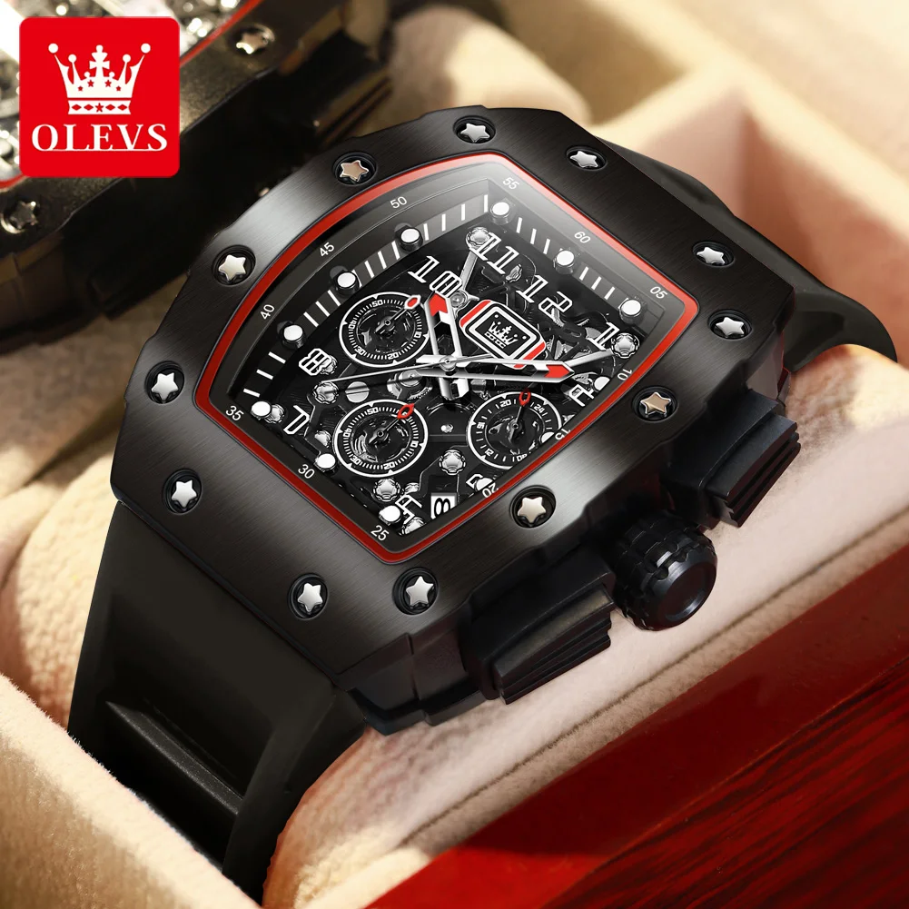OLEVS 3608 Hot Sale Mens Watches Sport Calendar Waterproof Chronograph Luminous Original Quartz Man Wristwatch
OLEVS 3608 Hot Sale Mens Watches Sport Calendar Waterproof Chronograph Luminous Original Quartz Man Wristwatch