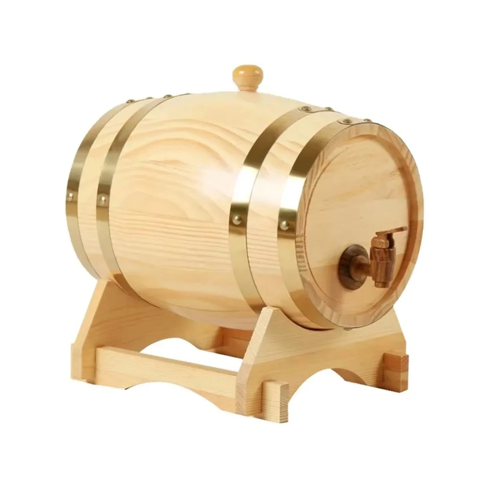 Beer Brewing Equipment 1.5/3/5L Wine Barrel with Tap Wood Beer Dispenser Vintage Beer Container Farm
Beer Brewing Equipment 1.5/3/5L Wine Barrel with Tap Wood Beer Dispenser Vintage Beer Container Farm