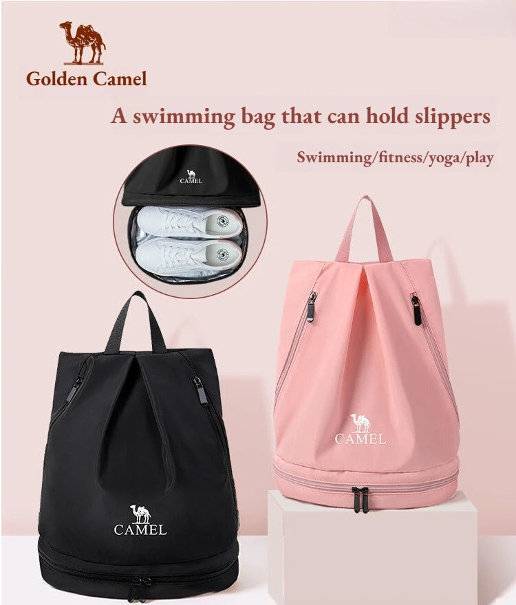 Golden Camel Swimming Bags Dry Wet Separation Waterproof Gym Fitness Storage Bag for Women Sports Yoga Backpack Camping Summer
Golden Camel Swimming Bags Dry Wet Separation Waterproof Gym Fitness Storage Bag for Women Sports Yoga Backpack Camping Summer