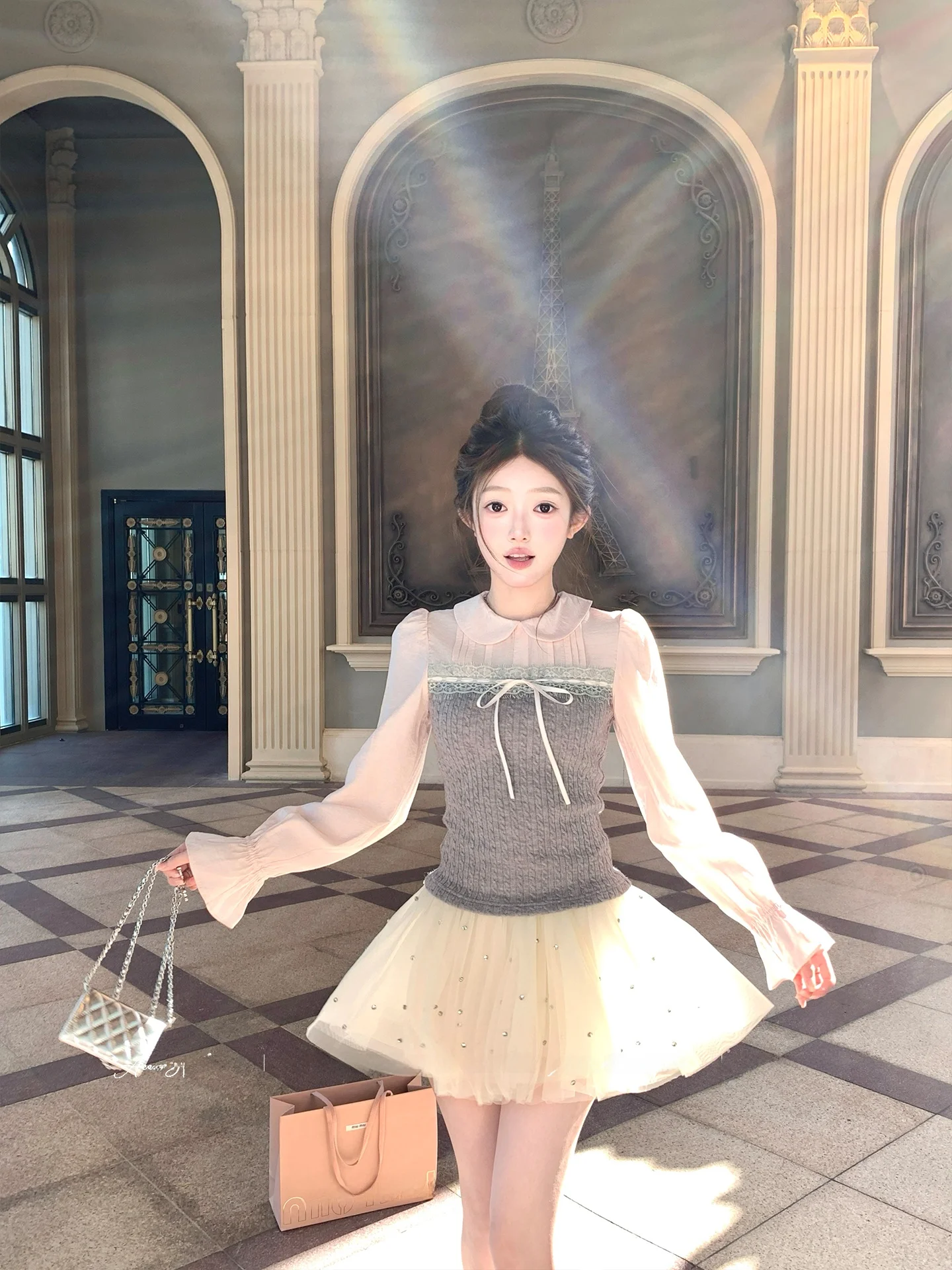 Женский вязаный топ Acaine Peach Oolong Tea Color Blo для весеннего многослойного образа, уникальный, модный, приталенный, длинный
Женский вязаный топ Acaine Peach Oolong Tea Color Blo для весеннего многослойного образа, уникальный, модный, приталенный, длинный