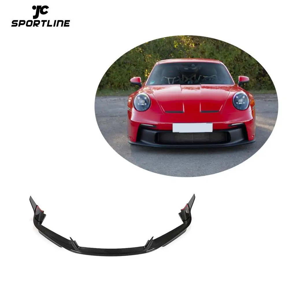 Dry Carbon Fiber 911 Front Lip Splitter for Porsche 911 992 Turbo S Coupe 2-Door 2019-2021
Dry Carbon Fiber 911 Front Lip Splitter for Porsche 911 992 Turbo S Coupe 2-Door 2019-2021