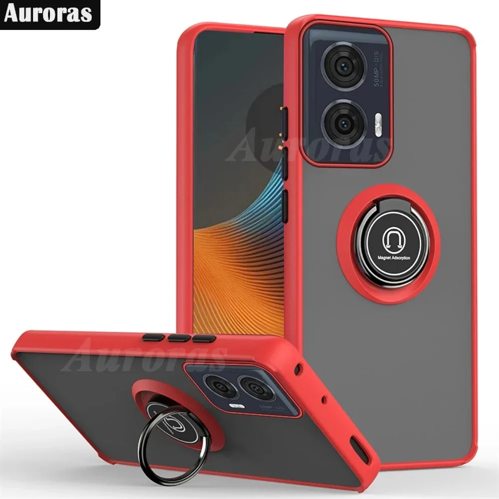Auroras For Moto G85 Cover With Finger Ring Translucent Matte HardShell For Moto Edge 50 Pro Fusion UltraLens Protect Phone Case
Auroras For Moto G85 Cover With Finger Ring Translucent Matte HardShell For Moto Edge 50 Pro Fusion UltraLens Protect Phone Case