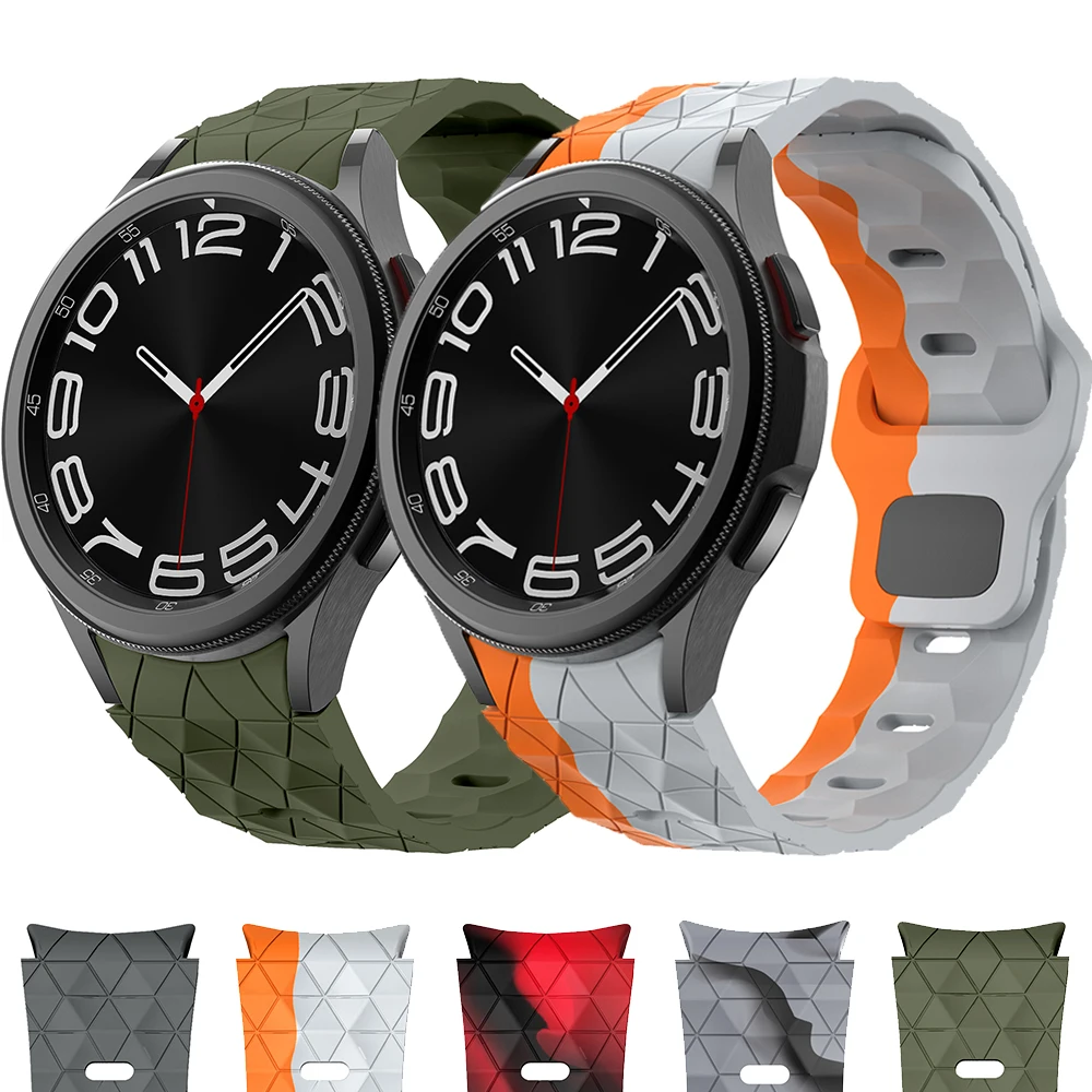 Ремешок силиконовый для Samsung Galaxy Watch 6 Classic, 47/43/4/46/42 мм, 45/4/6/40/44 мм
Ремешок силиконовый для Samsung Galaxy Watch 6 Classic, 47/43/4/46/42 мм, 45/4/6/40/44 мм