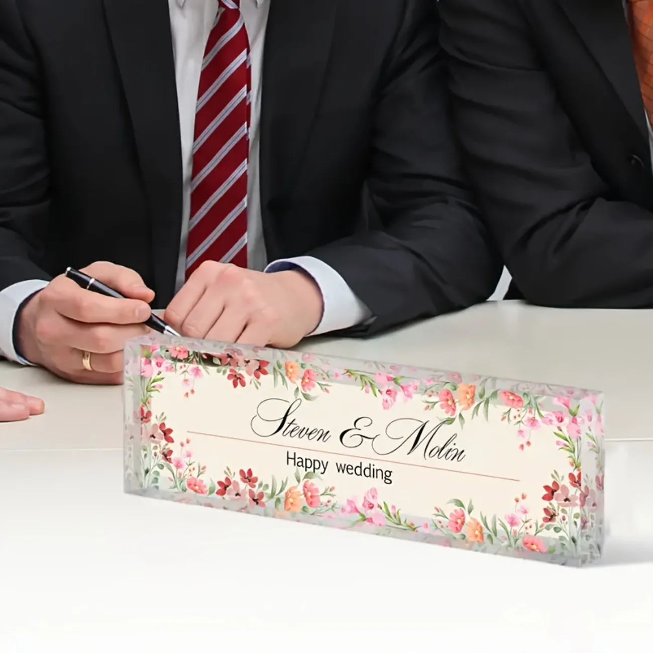 Personalized Acrylic Desk Name Plate with Colorful Floral Design, Custom Office Decor (Only Decoration)
Personalized Acrylic Desk Name Plate with Colorful Floral Design, Custom Office Decor (Only Decoration)