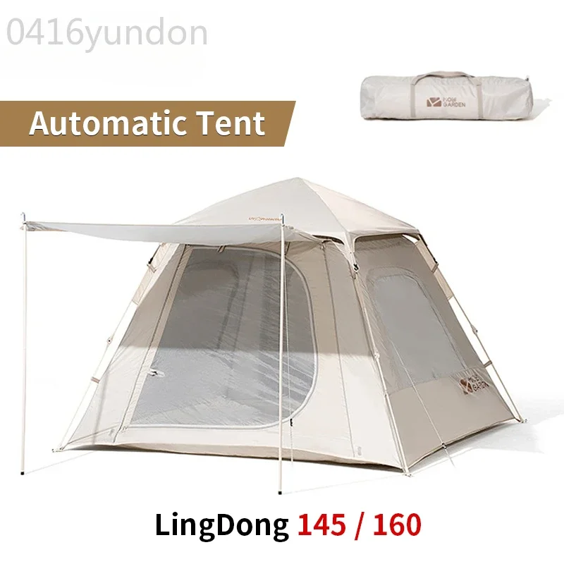 Camping Automatic Tent 3-4 Person Quick Open One Touch 4 Seasons LingDong145/160 for Children Family Picnic Outdoor
Camping Automatic Tent 3-4 Person Quick Open One Touch 4 Seasons LingDong145/160 for Children Family Picnic Outdoor