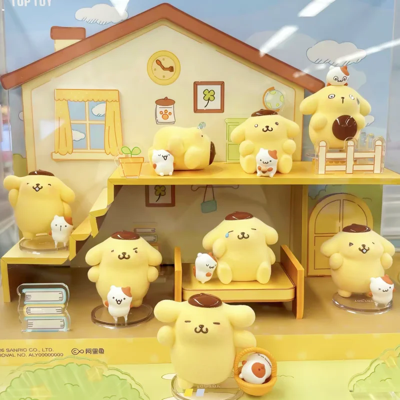 Toptoy Pompompurin Flocked Blind Box Daily Life Series Collectible Trendy Figure Desktop Ornament Gift For Female Anime Lovers
Toptoy Pompompurin Flocked Blind Box Daily Life Series Collectible Trendy Figure Desktop Ornament Gift For Female Anime Lovers