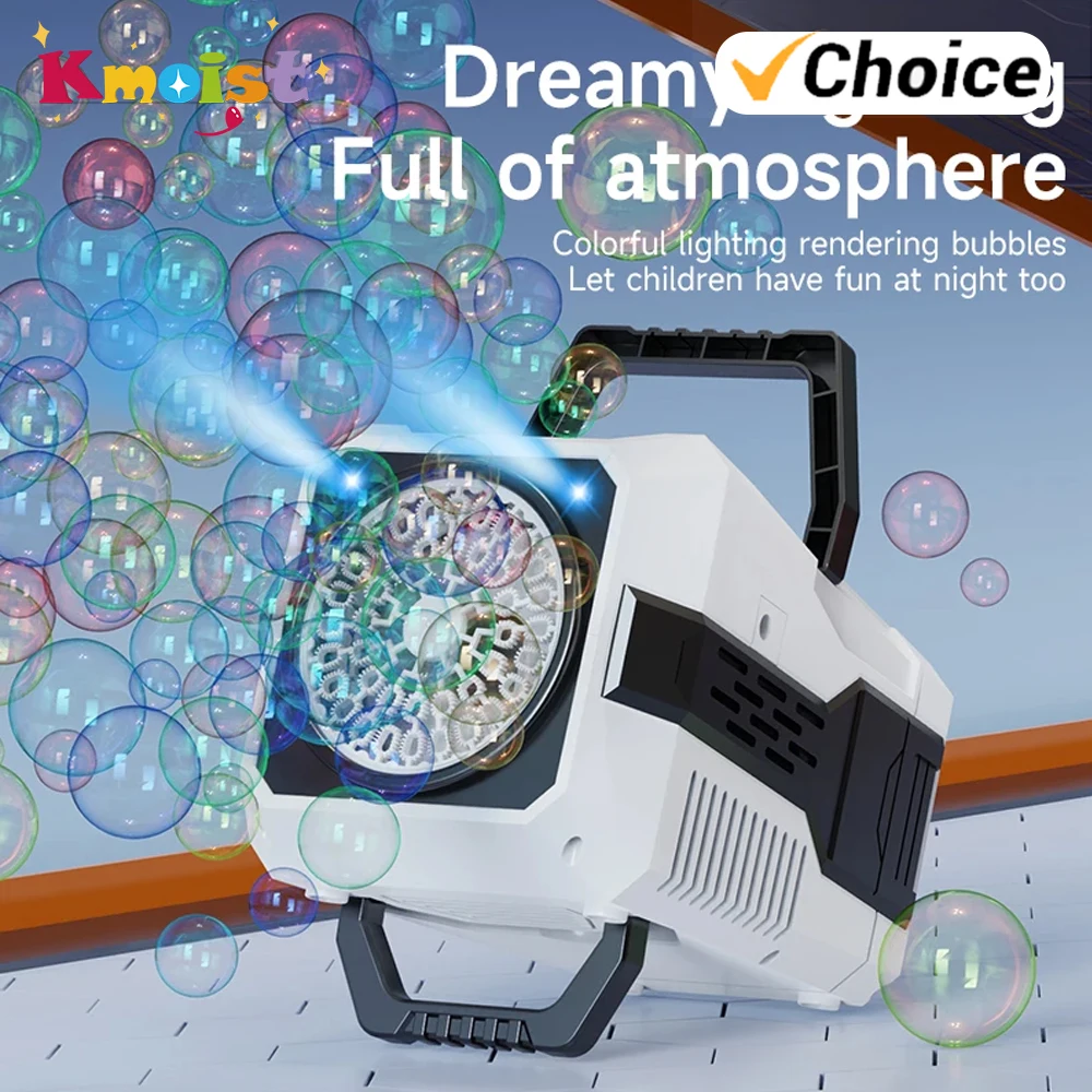 Bubble Machine for Wedding Stage Children's Day Gifts Party Games 40 Hole Soap Bubbles Gun Blower Portable Automatic Outdoor Toy
Bubble Machine for Wedding Stage Children's Day Gifts Party Games 40 Hole Soap Bubbles Gun Blower Portable Automatic Outdoor Toy
