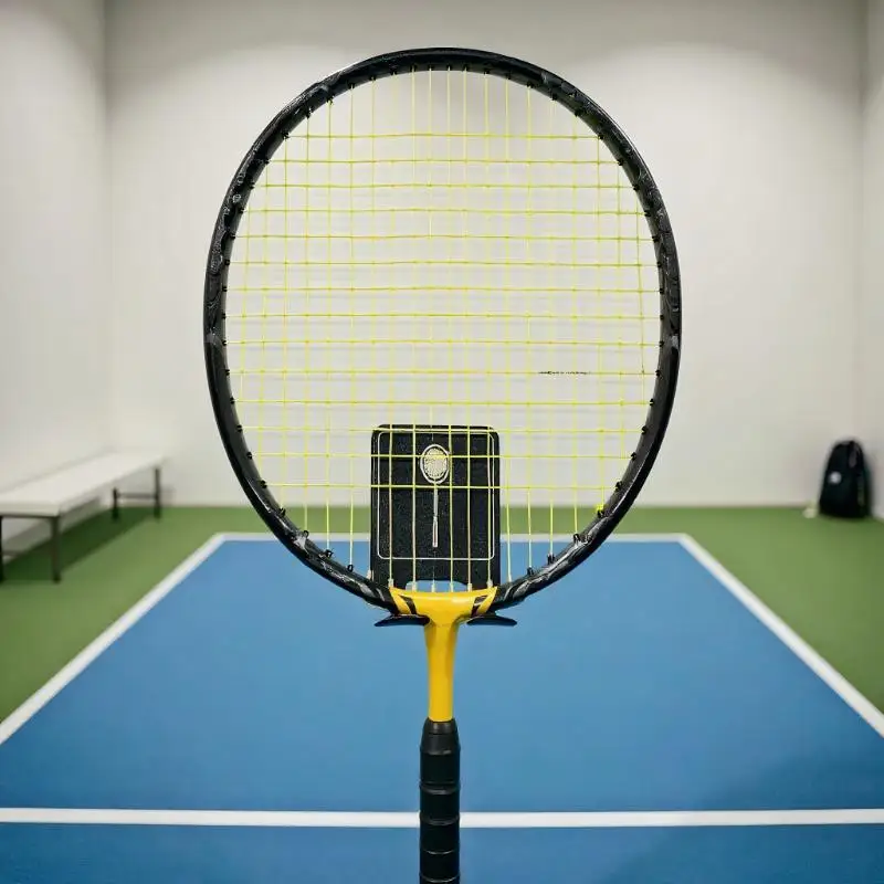 Universal Tennis Racket Wall Mounted Racket Rack Vertical Display Stand Stainless Steel Wall Hook Badminton Racket Holder