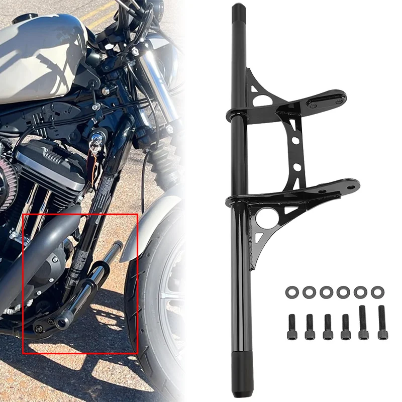 Motorcycle Crash Bar Steel Falling Protection Black Front Highway Engine Guard For Harley Sportster XL883 1200 X48 72 2004-2025
Motorcycle Crash Bar Steel Falling Protection Black Front Highway Engine Guard For Harley Sportster XL883 1200 X48 72 2004-2025