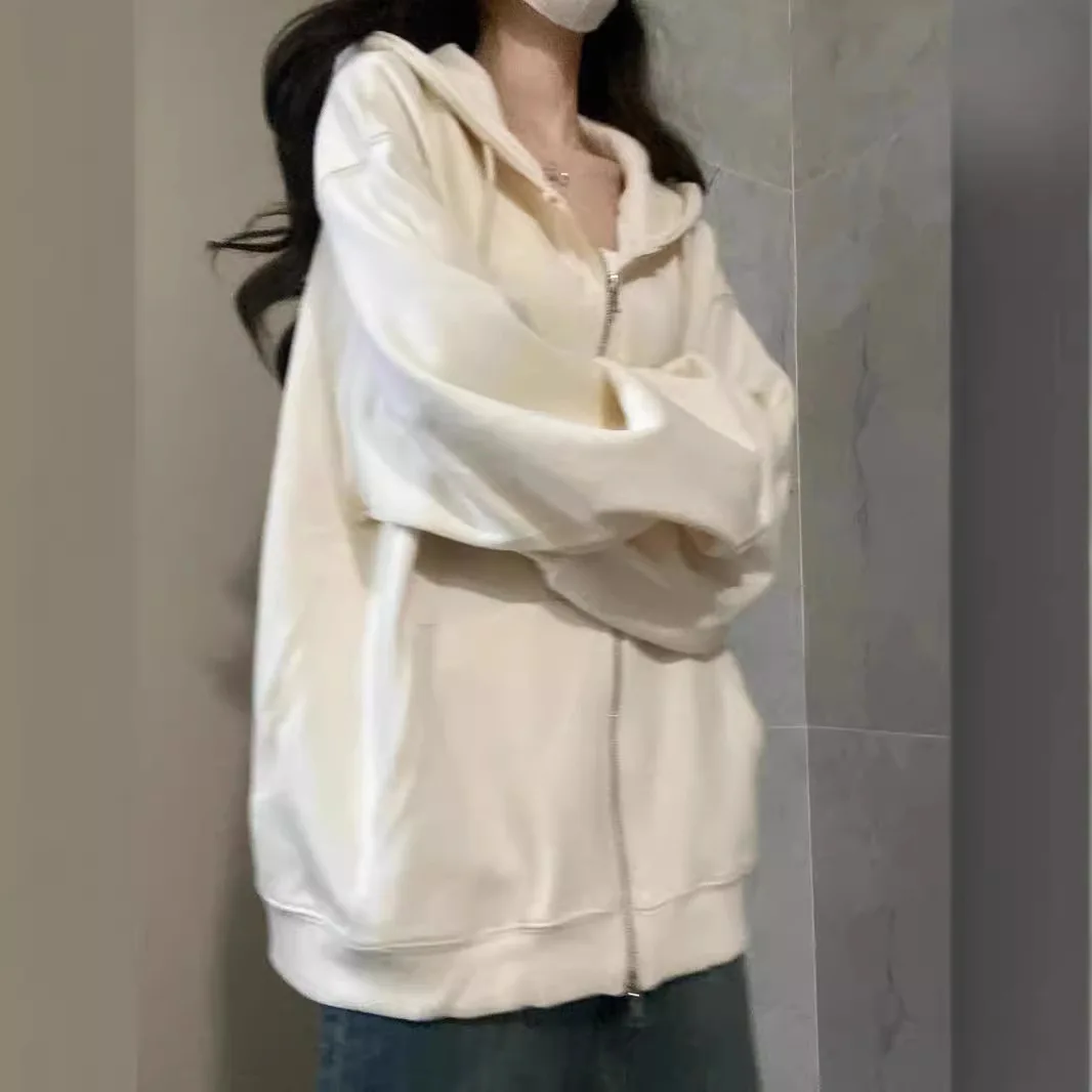 Толстовки с капюшоном в корейском стиле, женская одежда Y2K, рождественская одежда, осенняя эстетичная женская молния на молнии с надписями, полукроличьи уши
Толстовки с капюшоном в корейском стиле, женская одежда Y2K, рождественская одежда, осенняя эстетичная женская молния на молнии с надписями, полукроличьи уши