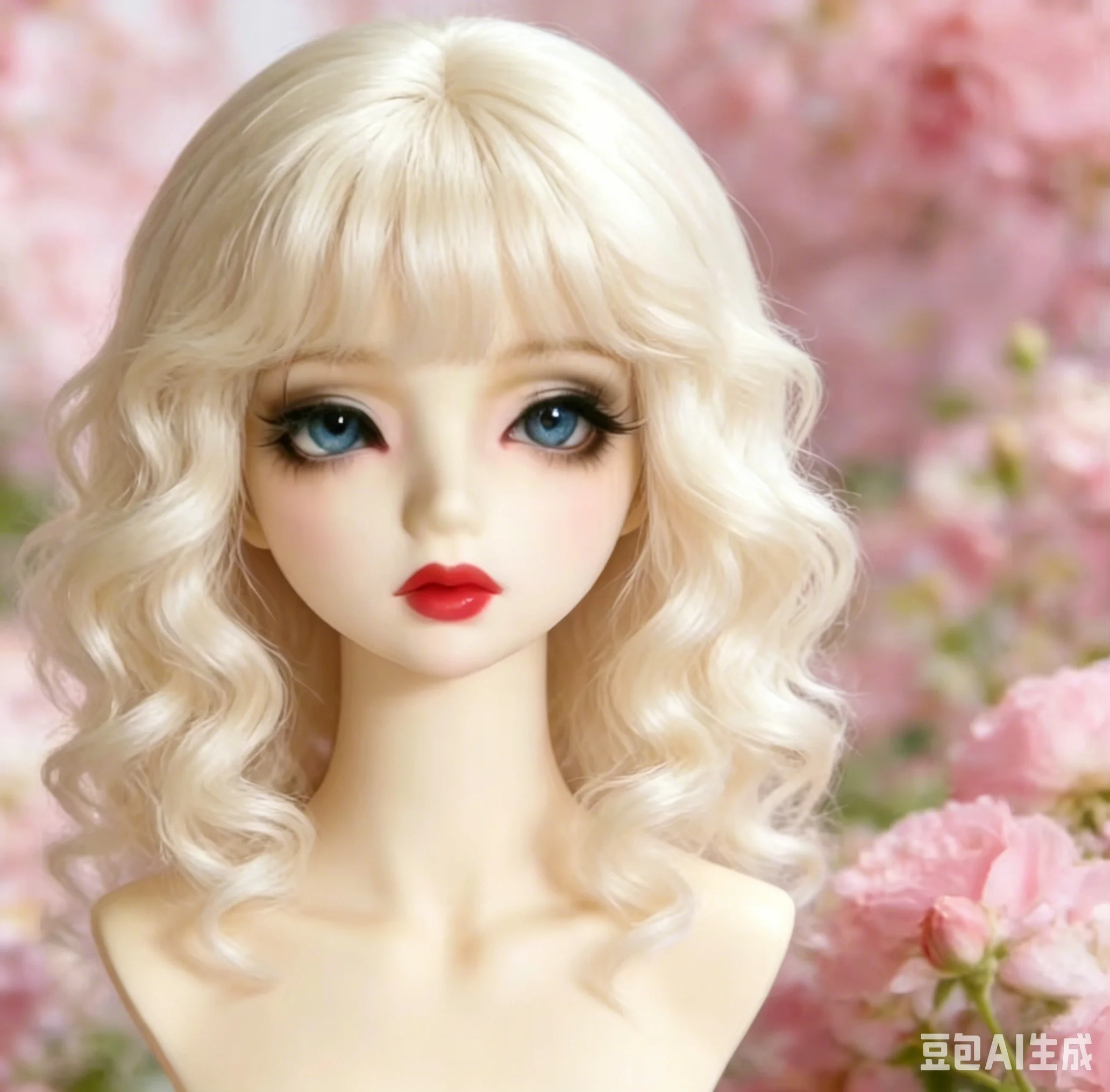 Wigs doll wig doll accessories short hair with bangs, white curly hair 1/3 1/4 1/6 BJD doll hair free shipping
Wigs doll wig doll accessories short hair with bangs, white curly hair 1/3 1/4 1/6 BJD doll hair free shipping