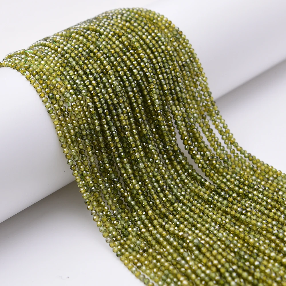 APDGG 5 Strands 3mm Green Faceted Cubic Zirconia Rhinestone Beads Zircon Round Gems Loose Beads 14.5" Jewelry Beadwork DIY
APDGG 5 Strands 3mm Green Faceted Cubic Zirconia Rhinestone Beads Zircon Round Gems Loose Beads 14.5" Jewelry Beadwork DIY