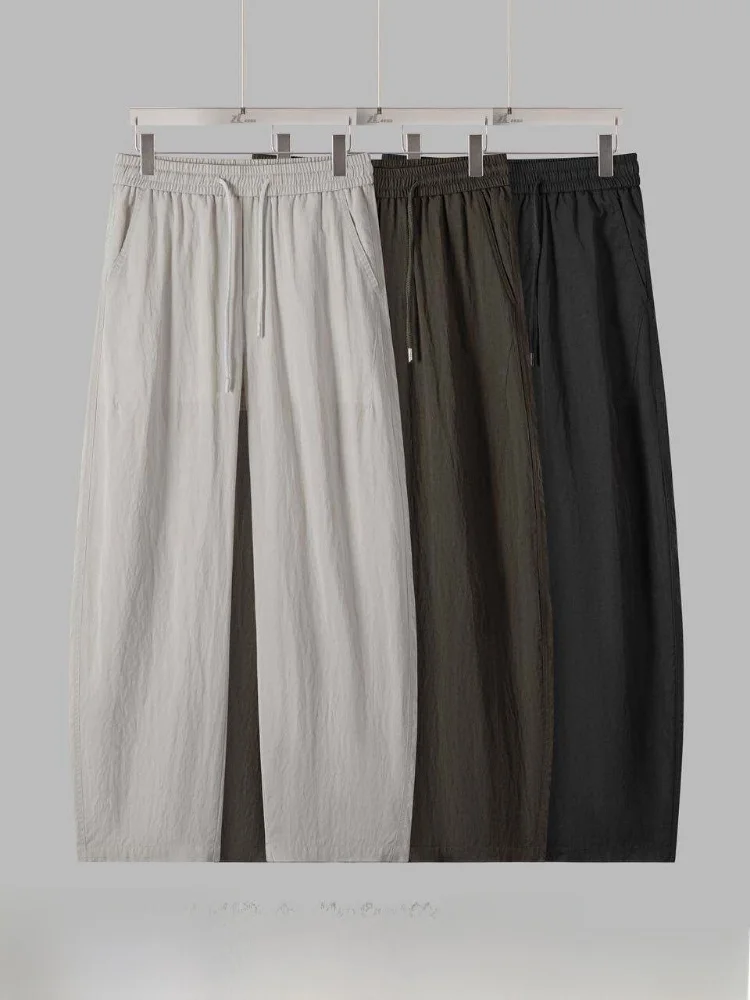 Linen Lyocell Blended Summer Men's Lightweight Casual Pants Drapey Breathable Versatile Straight Leg Loose Fit Fashionable Ur...
Linen Lyocell Blended Summer Men's Lightweight Casual Pants Drapey Breathable Versatile Straight Leg Loose Fit Fashionable Ur...