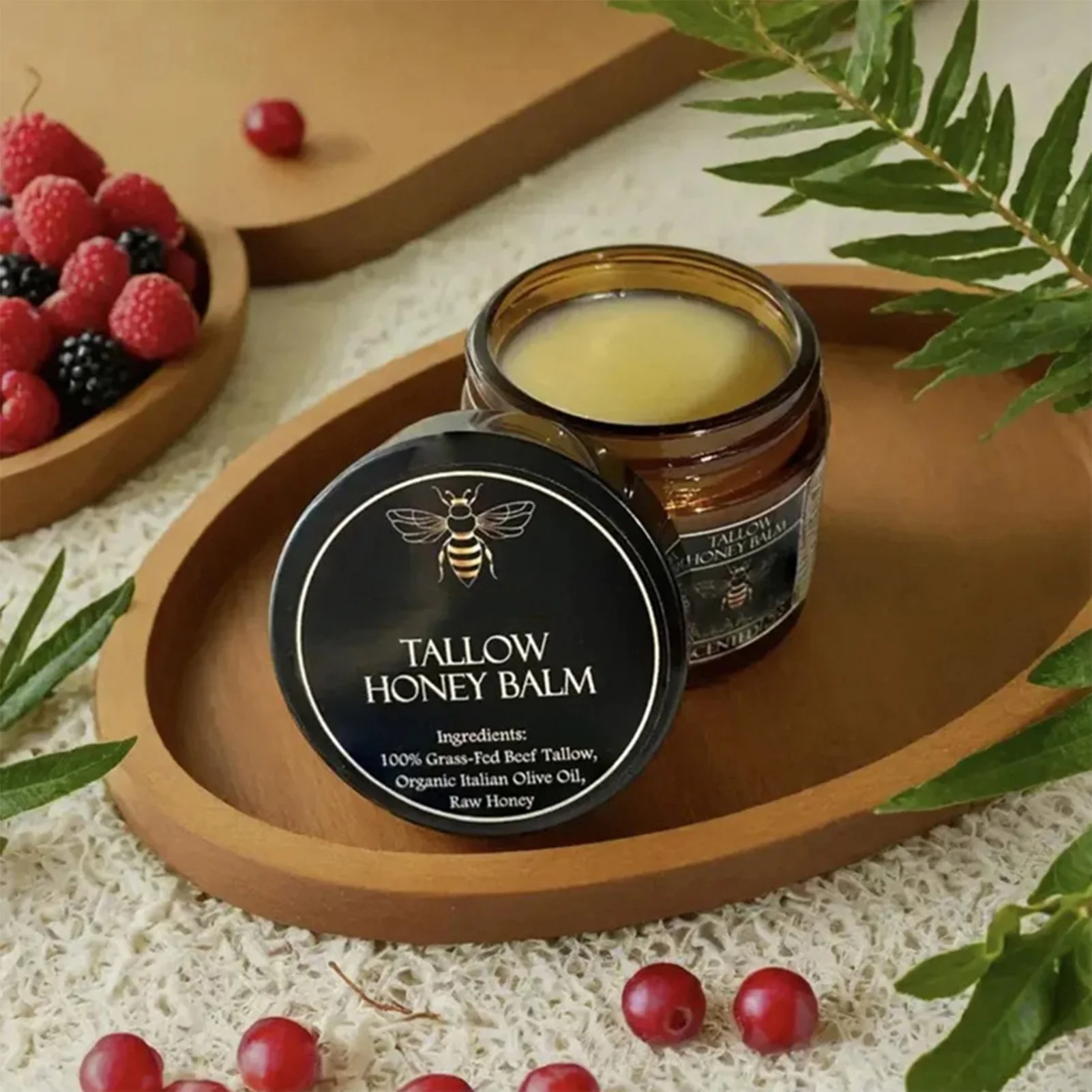 100 г Fed Beef Tallow Balm Натуральный ингредиент Увлажняющий крем для лица Подходит для ухода за кожей тела
100 г Fed Beef Tallow Balm Натуральный ингредиент Увлажняющий крем для лица Подходит для ухода за кожей тела