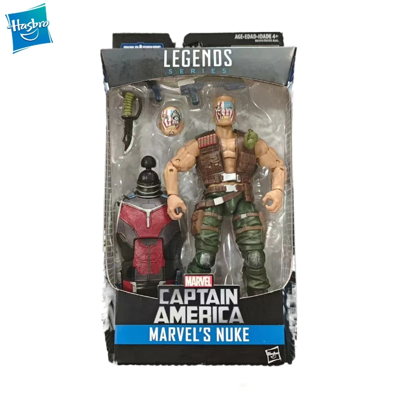 Новая оригинальная фигурка Hasbro Marvel Legends Series CAPTAIN AMERICA MARVEL'S NUKE, модель игрушки, подарок
Новая оригинальная фигурка Hasbro Marvel Legends Series CAPTAIN AMERICA MARVEL'S NUKE, модель игрушки, подарок