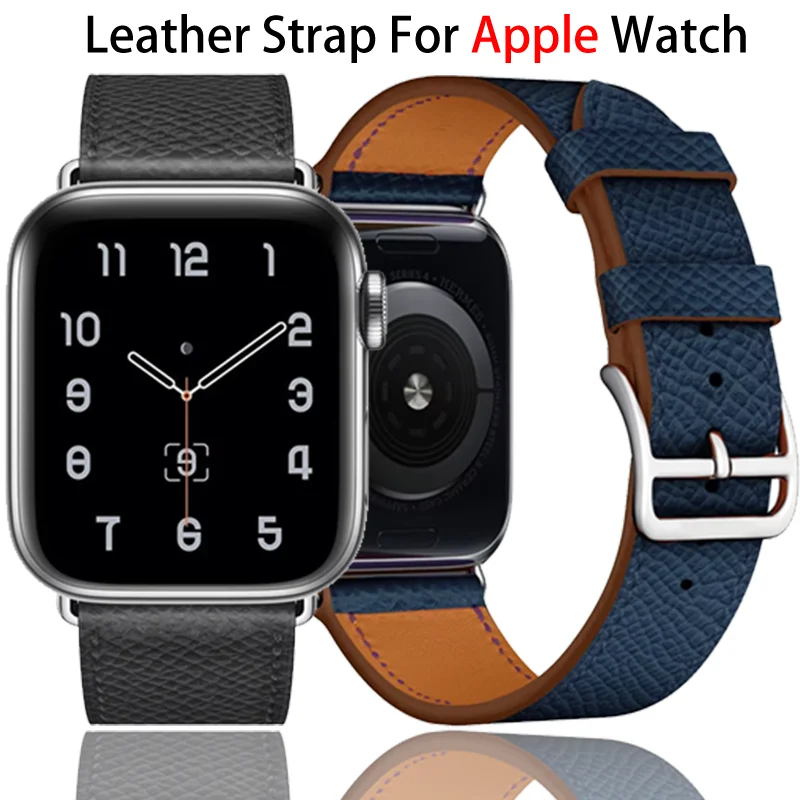 Кожаный ремешок для Apple Watch Ultra 2 49 мм 11 10 9 8 7 45 мм 44 мм 40 мм 41 мм 42/46 мм Удобный браслет iWatch 6 5 4 3 SE Correa
Кожаный ремешок для Apple Watch Ultra 2 49 мм 11 10 9 8 7 45 мм 44 мм 40 мм 41 мм 42/46 мм Удобный браслет iWatch 6 5 4 3 SE Correa