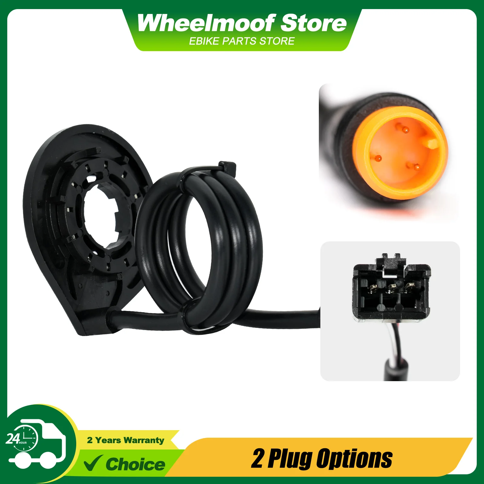 12‑Magnetic Double Hall PAS Sensor Waterproof Plug – High‑Sensitivity Pedal Assist Sensor for Electric Bikes
12‑Magnetic Double Hall PAS Sensor Waterproof Plug – High‑Sensitivity Pedal Assist Sensor for Electric Bikes