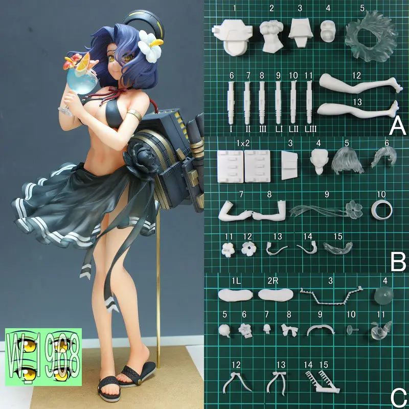 (In Stock) (W_1968) 1/7 Tatsuta Swimsuit Ver. Unpainted Unassembled GK Anime Figure Diy White Resin Model Kit
(In Stock) (W_1968) 1/7 Tatsuta Swimsuit Ver. Unpainted Unassembled GK Anime Figure Diy White Resin Model Kit