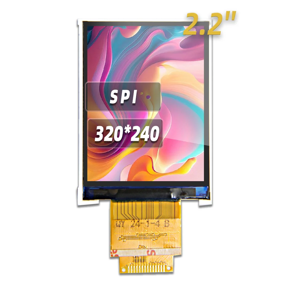2.2 inch 14PIN 262K Color TFT LCD Screen ILI9341 Driver IC 320*240 SPI Interface
2.2 inch 14PIN 262K Color TFT LCD Screen ILI9341 Driver IC 320*240 SPI Interface