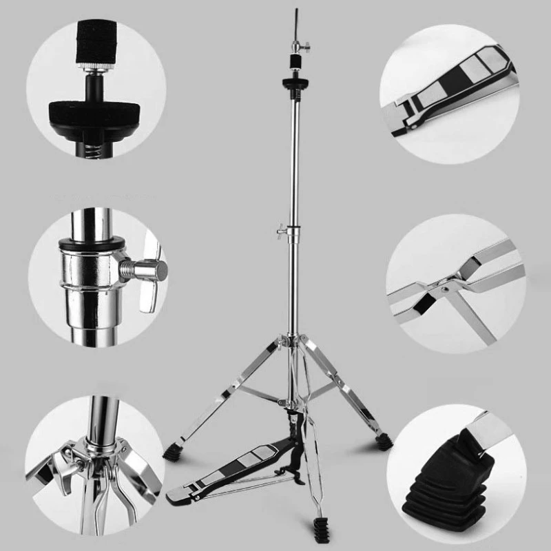 Professional 14 Inch Drum Stand Cymbal Stand Adjustable Thick Rubber Anti Slip Support Cymbal Stand Musical Instrument Accessory
Professional 14 Inch Drum Stand Cymbal Stand Adjustable Thick Rubber Anti Slip Support Cymbal Stand Musical Instrument Accessory