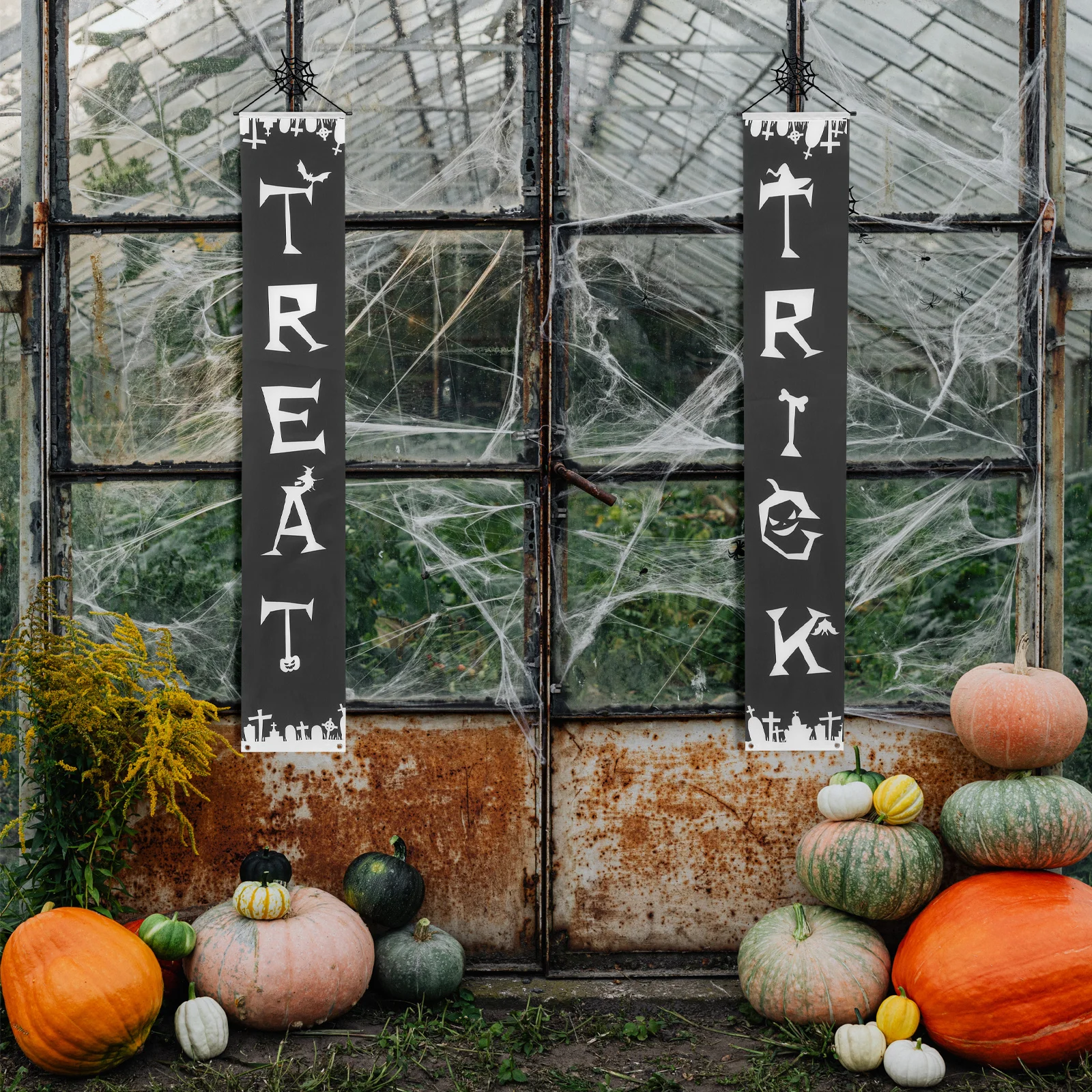 1Pair Halloween Door Couplets Porch Backdrop Cloth Polyester Banners Hanging Decoration Door Hanging Couplet Festival Party Sign
1Pair Halloween Door Couplets Porch Backdrop Cloth Polyester Banners Hanging Decoration Door Hanging Couplet Festival Party Sign