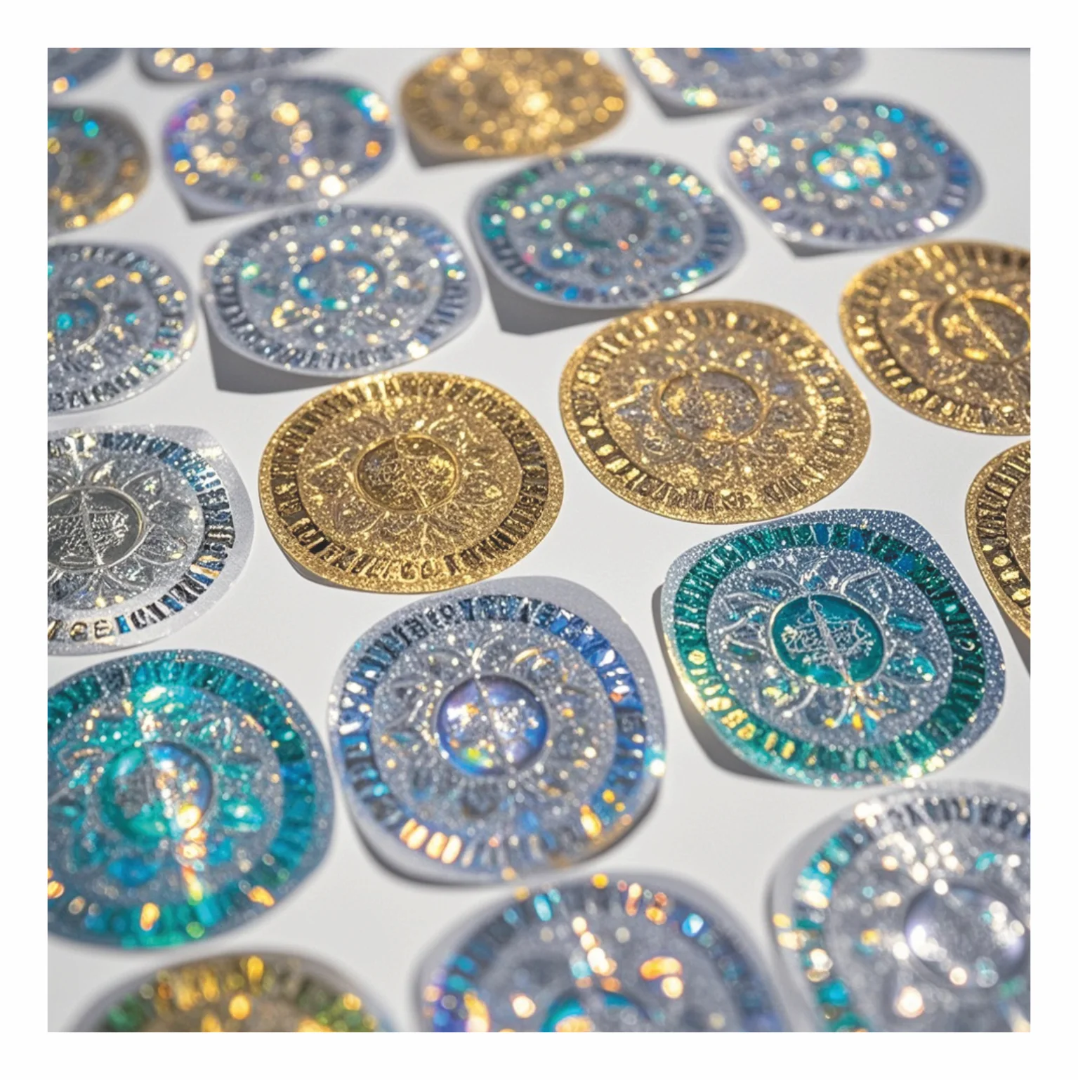 Professional Hologram Stickers With Double-Layer Rainbow Effect Stamping Handling Stickers With Great Price
Professional Hologram Stickers With Double-Layer Rainbow Effect Stamping Handling Stickers With Great Price