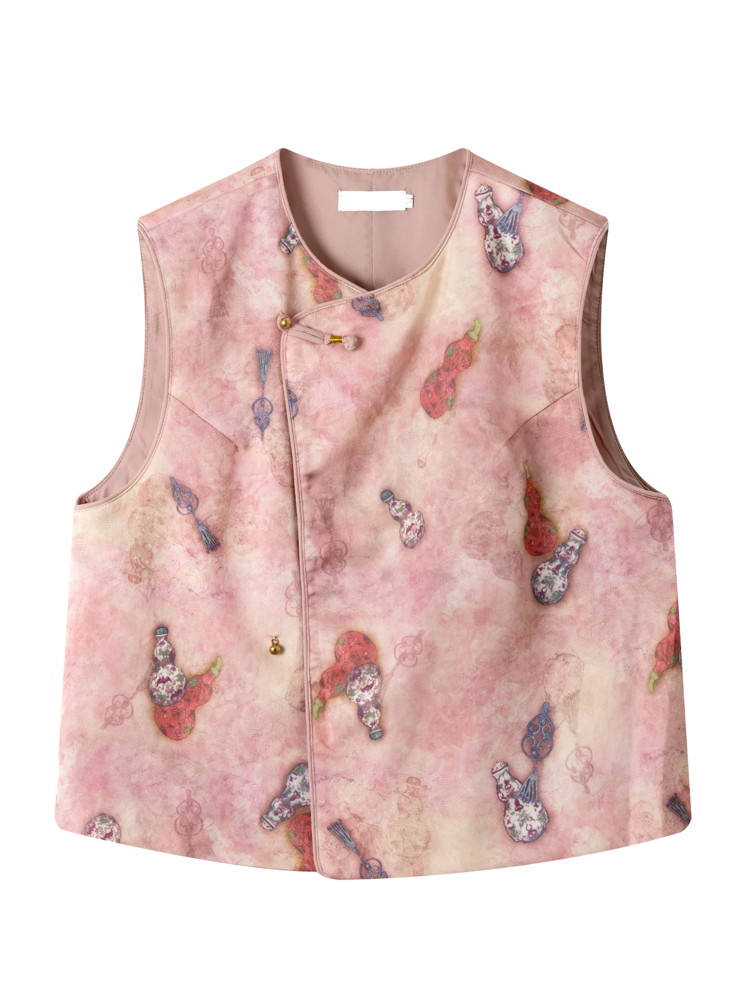 New Chinese Style Retro Gourd Embroidered Satin Vest Women's Summer High Fashion Layering Sleeveless Top Breathable Cotton Li...
New Chinese Style Retro Gourd Embroidered Satin Vest Women's Summer High Fashion Layering Sleeveless Top Breathable Cotton Li...