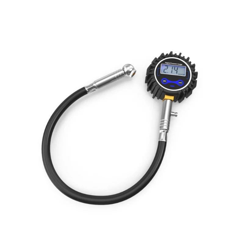 High Performance All Terrain Vehicle Tractor Car Durable Rubber Hose 230 Psi Tire Pressure Gauge
High Performance All Terrain Vehicle Tractor Car Durable Rubber Hose 230 Psi Tire Pressure Gauge