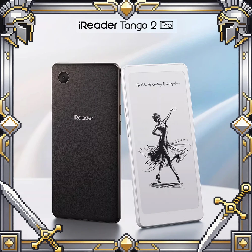 Электронная книга IReader Tango 2 Pro с E-Ink экраном 6.13 дюйма, Carta 1300, 300PPI, 1648*862, 3900 мАч, 8+128 ГБ, поддержка Wi-Fi и Bluetooth
Электронная книга IReader Tango 2 Pro с E-Ink экраном 6.13 дюйма, Carta 1300, 300PPI, 1648*862, 3900 мАч, 8+128 ГБ, поддержка Wi-Fi и Bluetooth