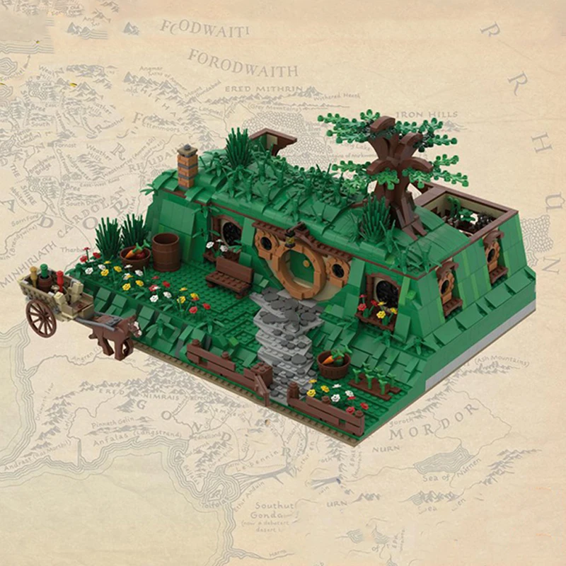 2383 Pcs Bag End Hobbites Hole Shire Custom MOC Creation Building BlocksToys Gift
2383 Pcs Bag End Hobbites Hole Shire Custom MOC Creation Building BlocksToys Gift