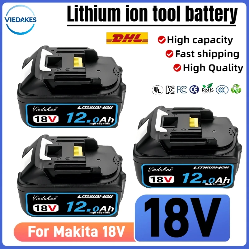 for Makita18V 6Ah Battery , for Makita BL1860B BL1840 BL1830B BL1850B BL1850 BL1860 BL1815 Replacement Lithium Battery✈
for Makita18V 6Ah Battery , for Makita BL1860B BL1840 BL1830B BL1850B BL1850 BL1860 BL1815 Replacement Lithium Battery✈