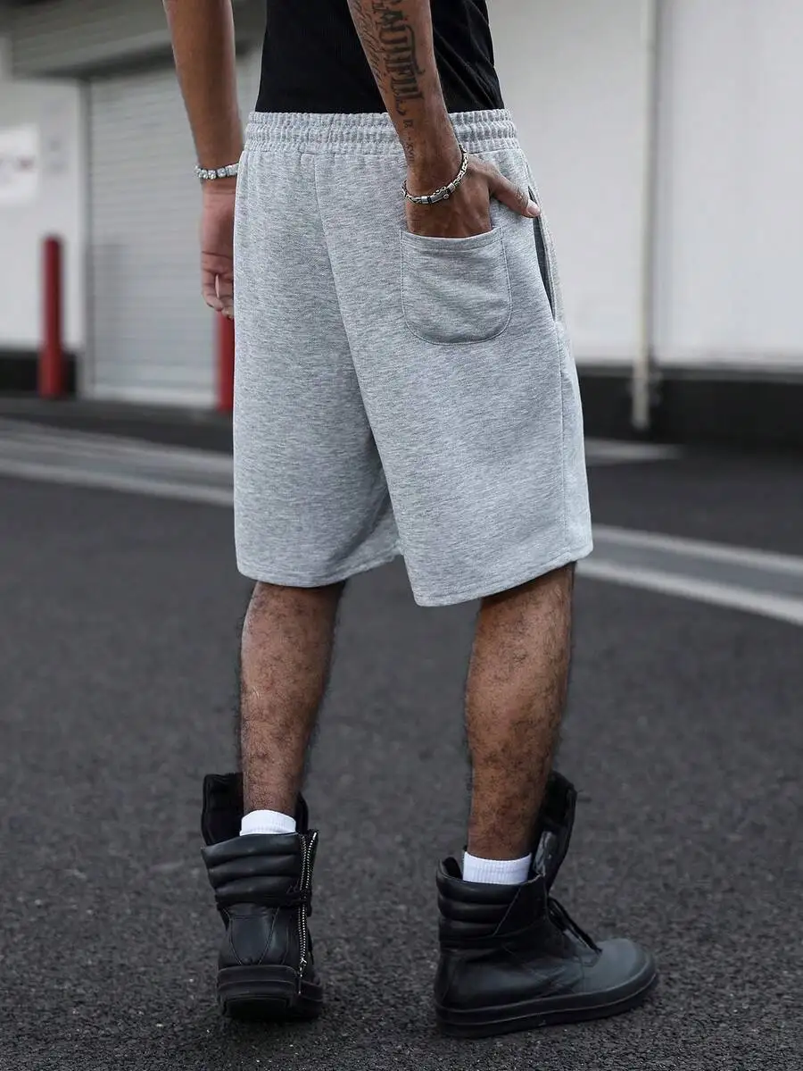 Mens Casual Knit Shorts Loose Straight Leg High Street Sweatpants
Mens Casual Knit Shorts Loose Straight Leg High Street Sweatpants