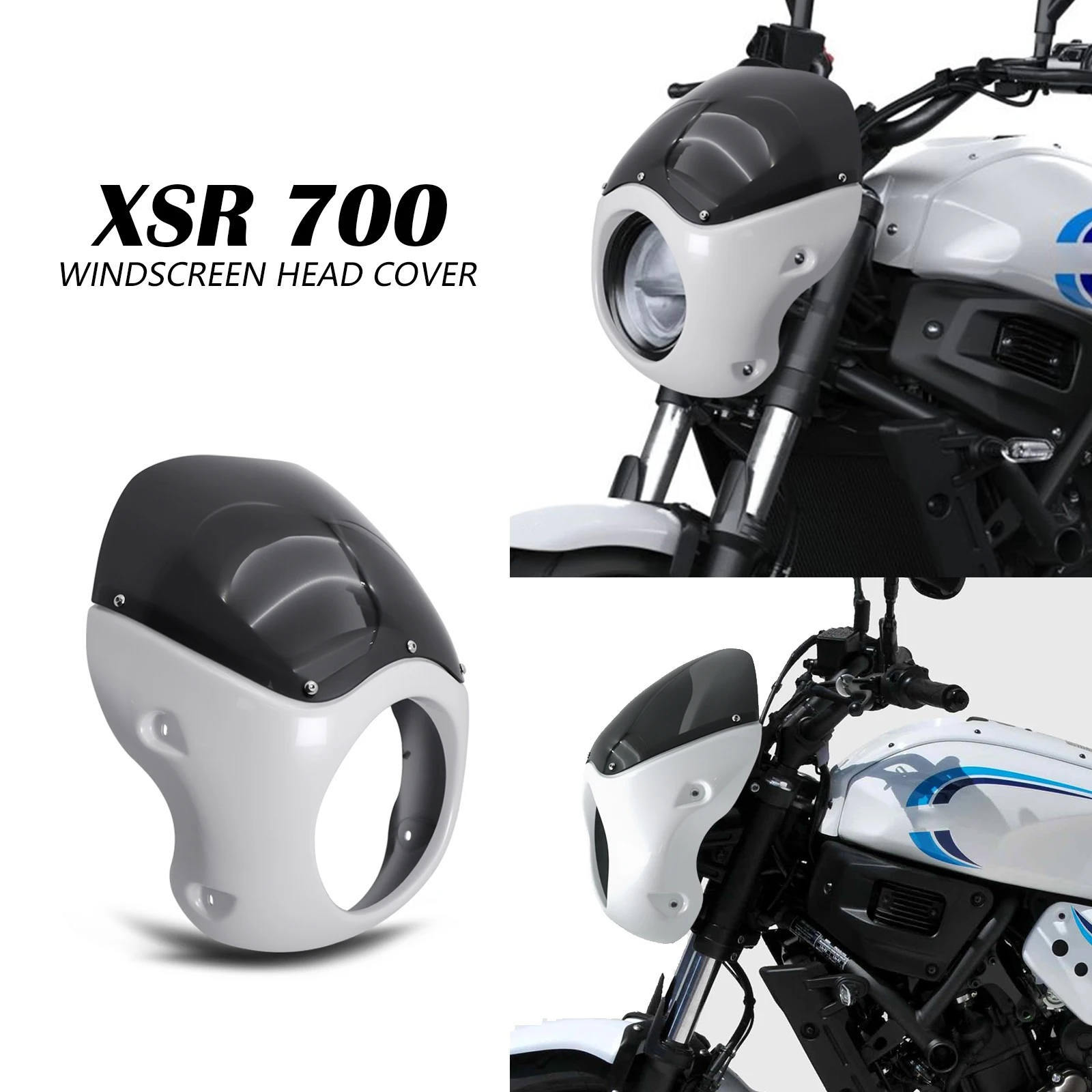 Motorcycle Headlight Cover Windscreen Windshield Fairing Front Head Windshield For YAMAHA xsr 700 2025 XSR700 2022-2026 XSR 700
Motorcycle Headlight Cover Windscreen Windshield Fairing Front Head Windshield For YAMAHA xsr 700 2025 XSR700 2022-2026 XSR 700