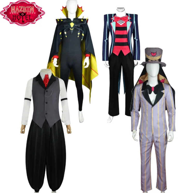 Hazbin Hotel Zestial Vox Sir Pentious Cosplay Costume Sinner Lord Green Cape TV Head Suit Stage Outfit for Men Halloween Party
Hazbin Hotel Zestial Vox Sir Pentious Cosplay Costume Sinner Lord Green Cape TV Head Suit Stage Outfit for Men Halloween Party