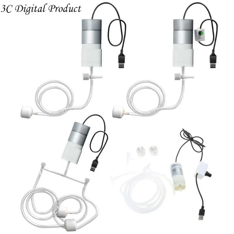Aquarium Oxygen Air Pumps USB Small Oxygenator for Fish Air Compressor Mini Aerator Portable Fish Accessories Q84A
Aquarium Oxygen Air Pumps USB Small Oxygenator for Fish Air Compressor Mini Aerator Portable Fish Accessories Q84A