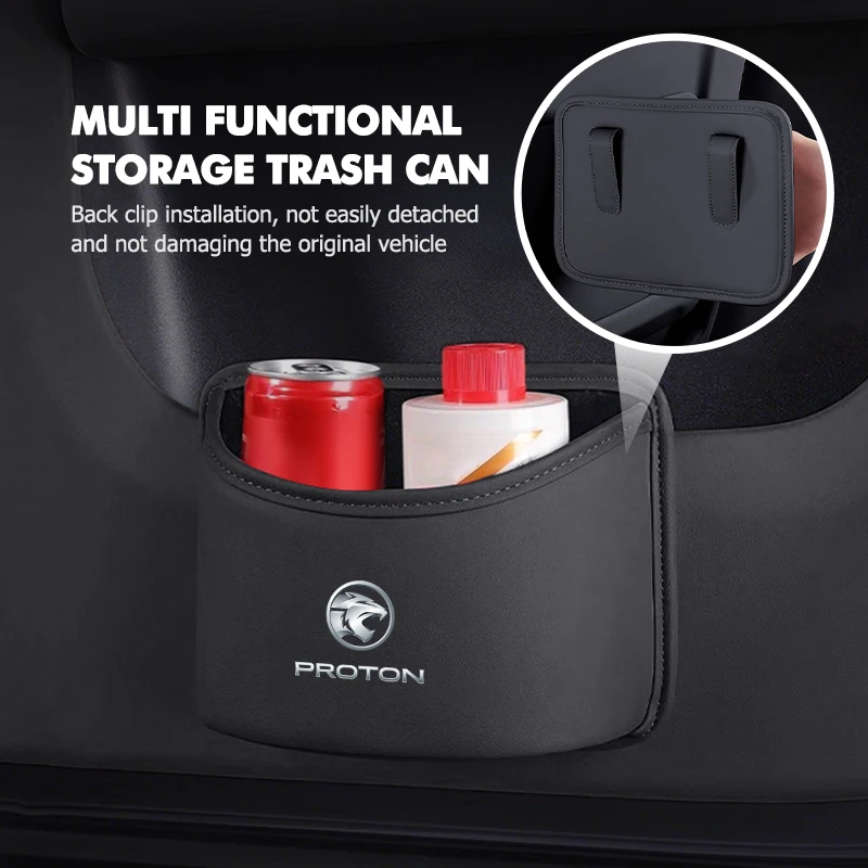 Car Trash Can Suspended Garbage Bin Storage Bag Accessories For Proton X50 X70 SUPRIMA S SAVVY SATRIA SAGA PREVE IRIZ Waja
Car Trash Can Suspended Garbage Bin Storage Bag Accessories For Proton X50 X70 SUPRIMA S SAVVY SATRIA SAGA PREVE IRIZ Waja